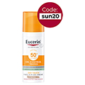 EUCERIN Sun Oil Control tinted Creme LSF 50+ mitt. + gratis Eucerin Oil Control Body 50 ml 50 Milliliter