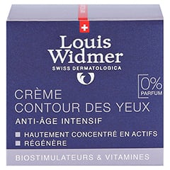 Louis Widmer Creme für die Augenpartie (unparfümiert) 30 Milliliter - Rückseite