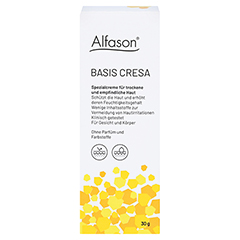ALFASON Basis CreSa Creme 30 Gramm - Vorderseite