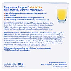 Magnesium Diasporal 400 Extra Trinkgranulat 50 Stück - Rückseite
