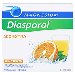 Magnesium Diasporal 400 Extra Trinkgranulat 50 Stück - Vorderseite