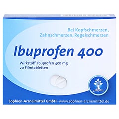 Ibuprofen 400 Sophien 20 Stück - Vorderseite