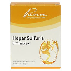 HEPAR SULFURIS SIMILIAPLEX Tabletten 100 Stück N1 - Vorderseite