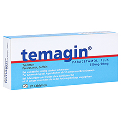 TEMAGIN Paracetamol Plus Tabletten 20 Stück