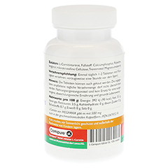 L-CARNIPURE 500 mg Kautabletten 60 Stck - Linke Seite