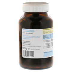 SPIRULINA 500 mg pur Tabletten 240 Stück - Rechte Seite