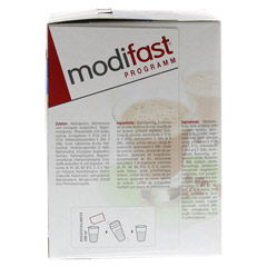 MODIFAST Programm Drink Kaffee Pulver 8x55 Gramm - Rechte Seite