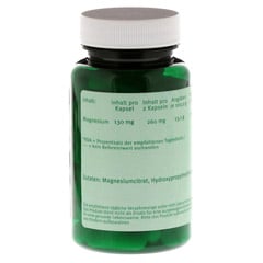 MAGNESIUMCITRAT 130 mg Magnesium Kapseln 60 Stück - Rechte Seite