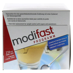 MODIFAST Programm Drink Vanille Pulver 8x55 Gramm - Unterseite