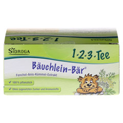 SIDROGA 1.2.3 Tee Buchlein Br Extrakt 12 Stck - Unterseite