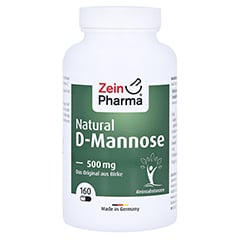 Natural D-mannose 500 mg Kapseln 160 Stück
