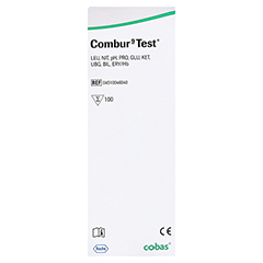 COMBUR 9 Test Teststreifen 100 Stck - Vorderseite