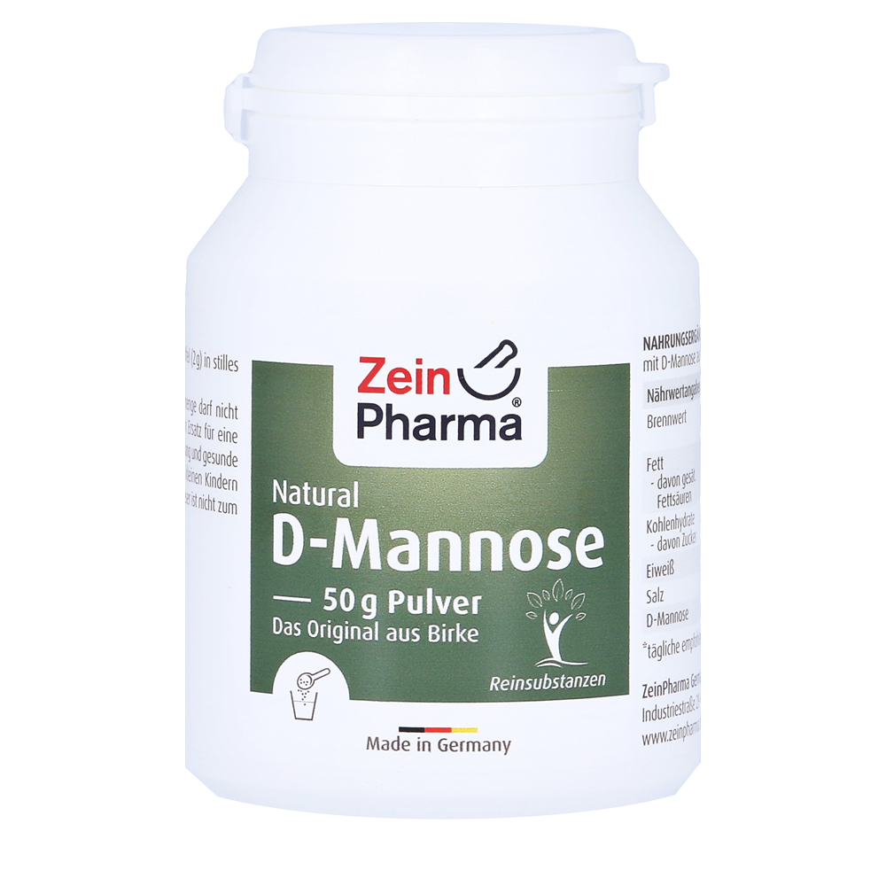 Natural D-Mannose Pulver 50 Gramm