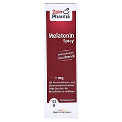 MELATONIN 1 mg Spray 25 Milliliter - Vorderseite