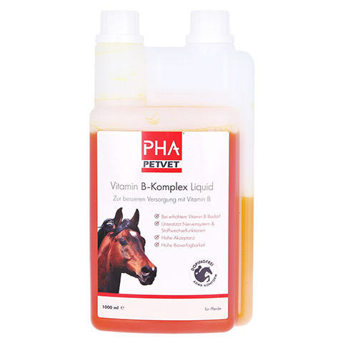 PHA Vitamin B Komplex Liquid f.Pferde 1000 Milliliter