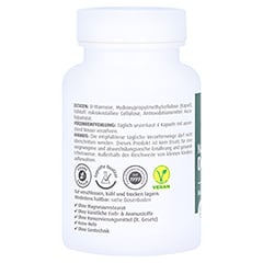 Natural D-mannose 500 mg Kapseln 60 Stück - Linke Seite