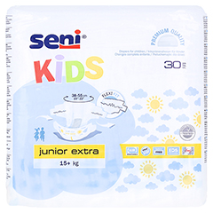 SENI Kids Junior extra 16-30 kg Inkontinenzhose 30 Stück - Vorderseite