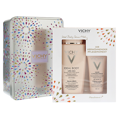 VICHY IDEAL Body Set Milch+Handcreme + gratis Vichy Xmas Box 1 Stck