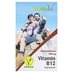 VITAMIN B12 VEGI-Kapseln 60 Stck - Vorderseite