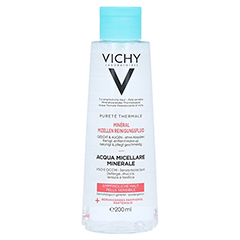Vichy Purete Thermale Mineral Mizellen Reinigungsfluid für empfindliche Haut 200 Milliliter