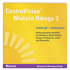 CENTROVISION Makula Omega-3 Kapseln 90 Stck - Vorderseite