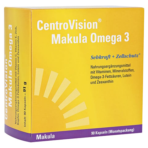 CENTROVISION Makula Omega-3 Kapseln 90 Stck