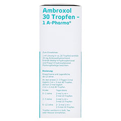 Ambroxol 30 Tropfen-1A Pharma 100 Milliliter N3 - Linke Seite