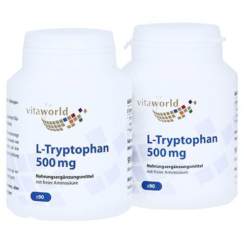 L-TRYPTOPHAN 500 mg Kapseln 2x90 Stck