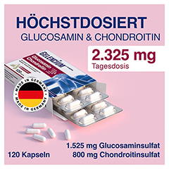 GELENCIUM Glucosamin Chondroitin hochdos.Vit C Kps 120 Stck - Info 1