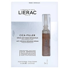 LIERAC CICA FILLER Anti-Falten Intensiv-Serum 3x10 Milliliter - Vorderseite