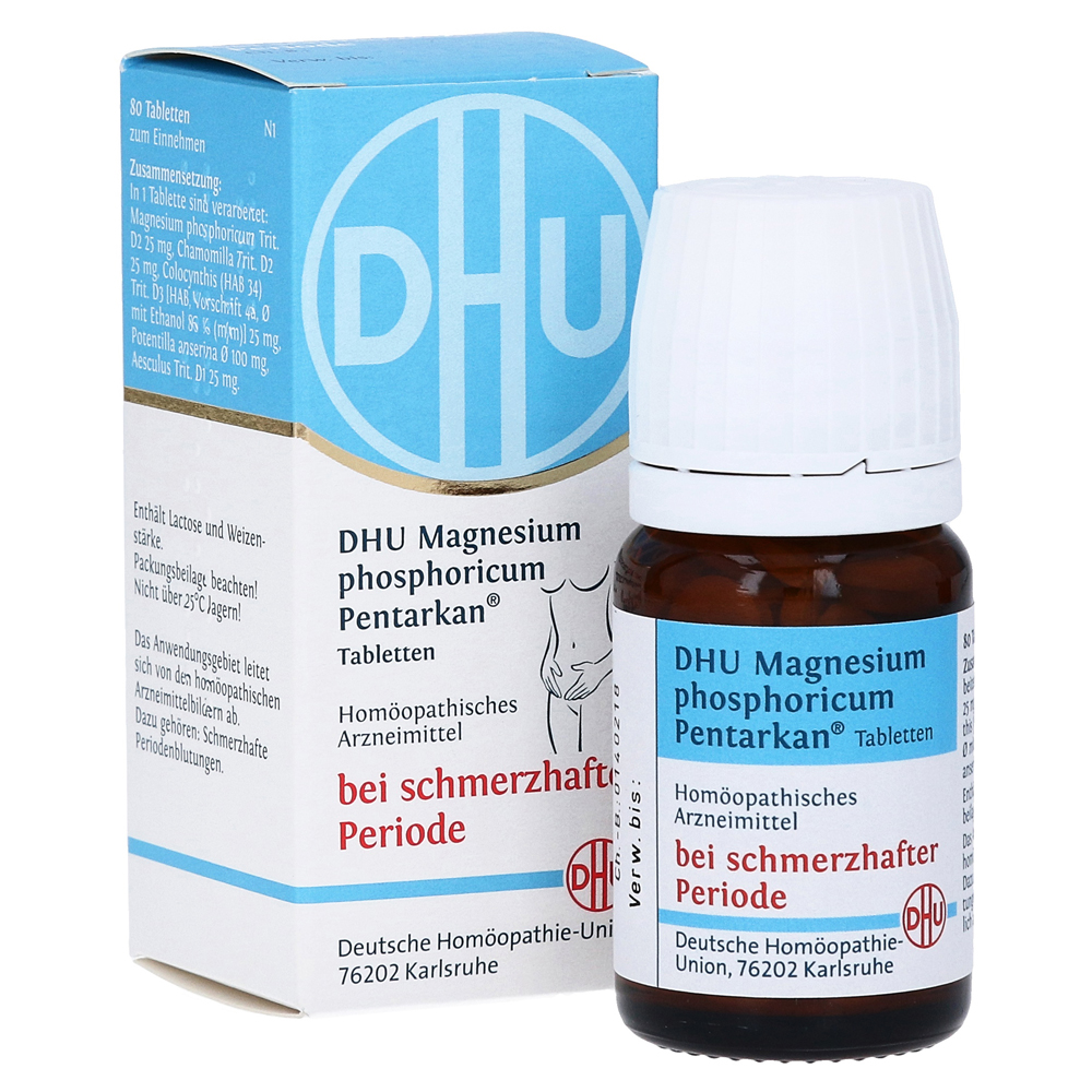 DHU Magnesium phos.Pentarkan Periodenschmerz Tabl. 80 Stück