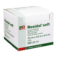 ROSIDAL Soft Binde 10x0,4 cmx2,5 m