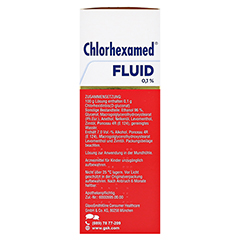 Chlorhexamed Fluid 0,1% 200 Milliliter - Rechte Seite