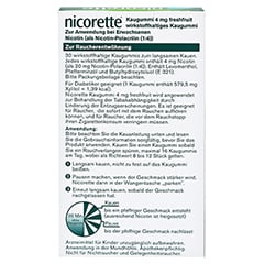 nicorette® 4mg freshfruit 30 Stück - Rückseite