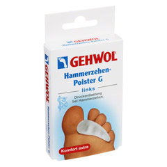 GEHWOL Polymer Gel Hammerzehenpolster G links
