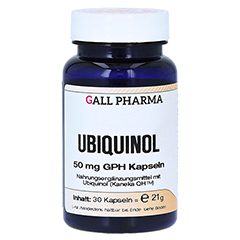 UBIQUINOL 50 mg GPH Kapseln 30 Stück