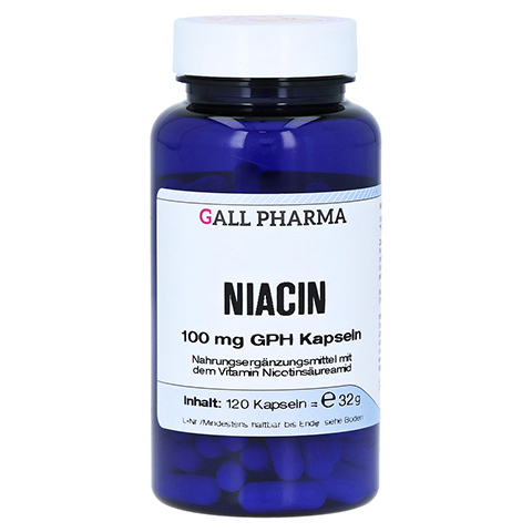NIACIN 100 mg GPH Kapseln 120 Stck