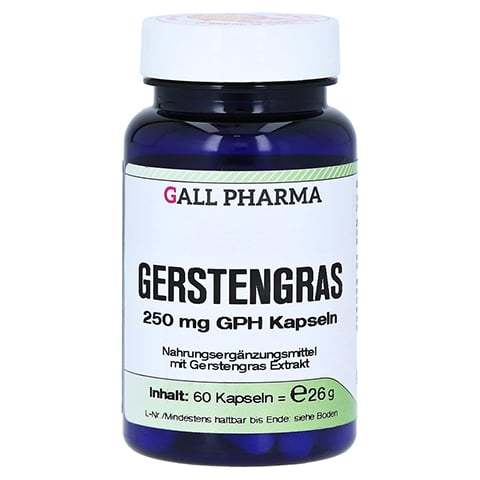GERSTENGRAS 250 mg GPH Kapseln 60 Stück