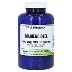 MARIENDISTEL 500 mg GPH Kapseln 360 Stück