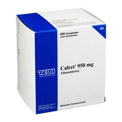 CALCET 950 mg Filmtabletten