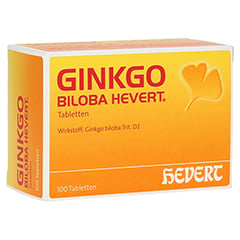 GINKGO BILOBA HEVERT Tabletten 100 Stück N1