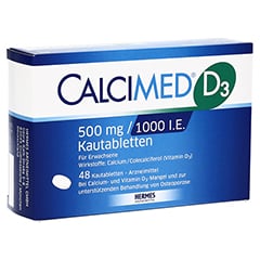 Calcimed D3 500mg/1000 I.E. 48 Stck N2