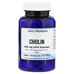 CHOLIN 100 mg GPH Kapseln 180 Stck