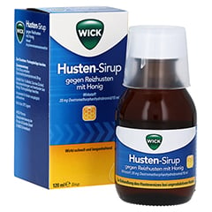 WICK Husten-Sirup gegen Reizhusten mit Honig 120 Milliliter