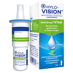 HYLO-VISION SafeDrop Vital Augentropfen 10 Milliliter
