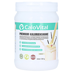 CALOVITAL Premium Kalorienshake Vanille Pulver 500 Gramm