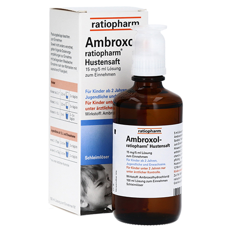 Ambroxol-ratiopharm Hustensaft 100 Milliliter N1