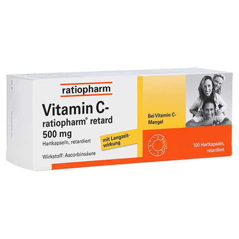 Vitamin C-ratiopharm retard 500mg 100 Stück