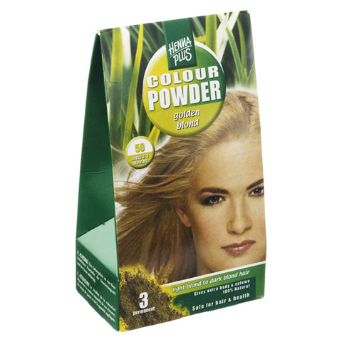 HENNAPLUS Colour Powder golden blond 50 100 Gramm