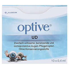 OPTIVE UD Augentropfen 10x0.4 Milliliter - Vorderseite